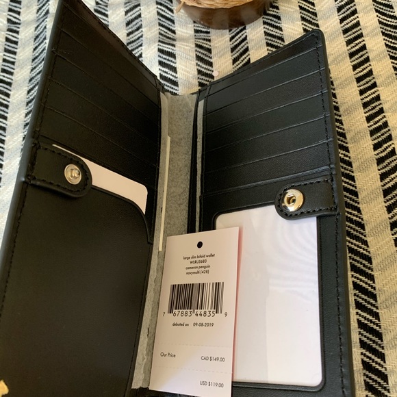 New Kate spade large Cameron slim bifold wallet - Picture 6 of 7